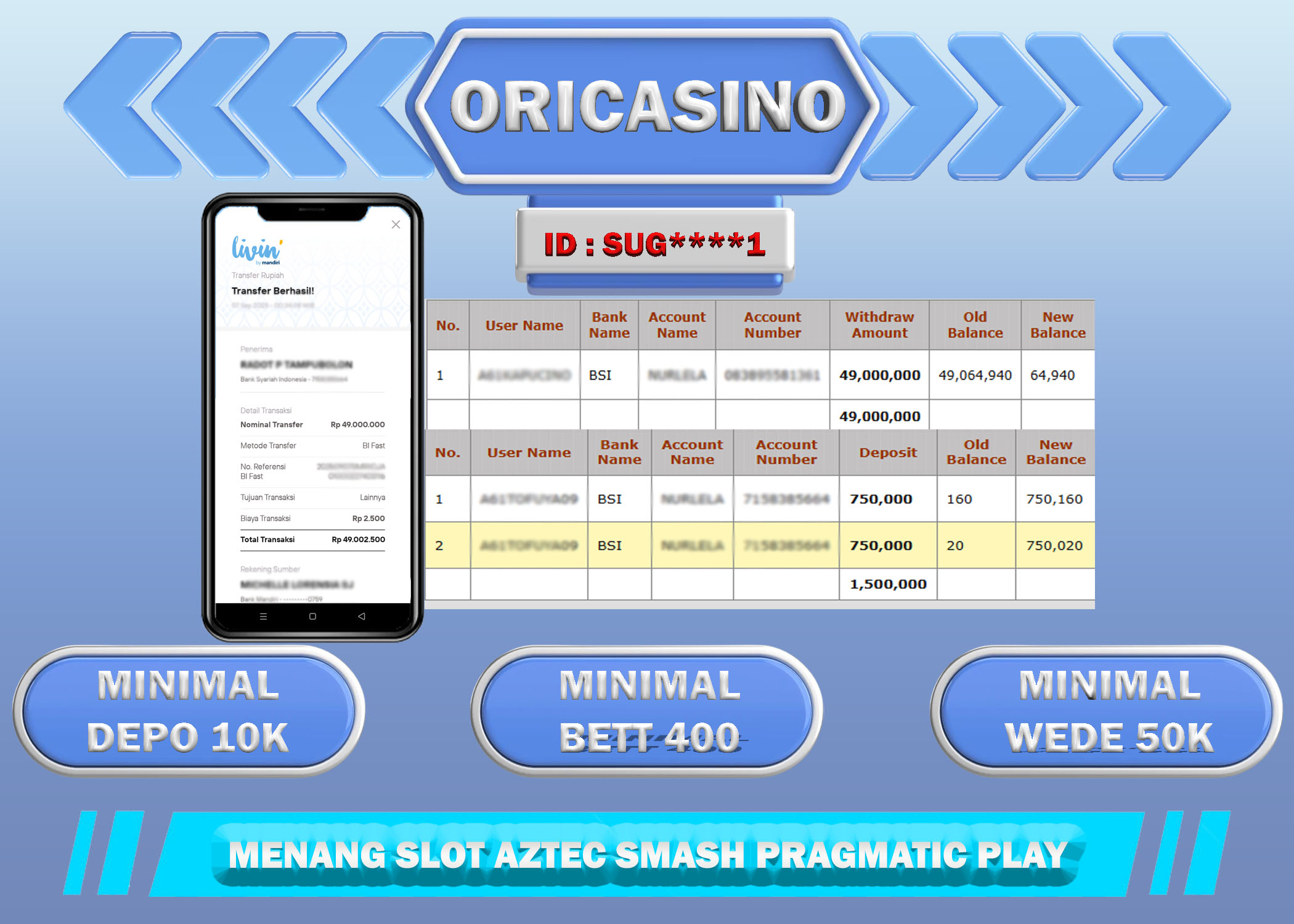 BUKTI KEMENANGAN SLOT AZTEC SMASH PRAGMATIC PLAY